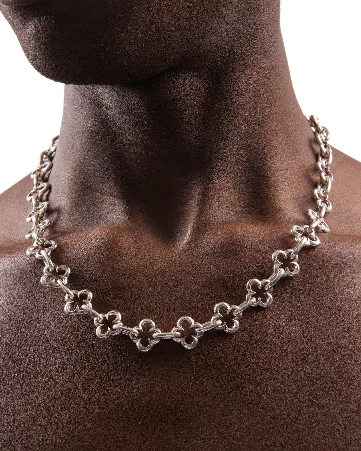 LA FLEUR SILVER CHAIN