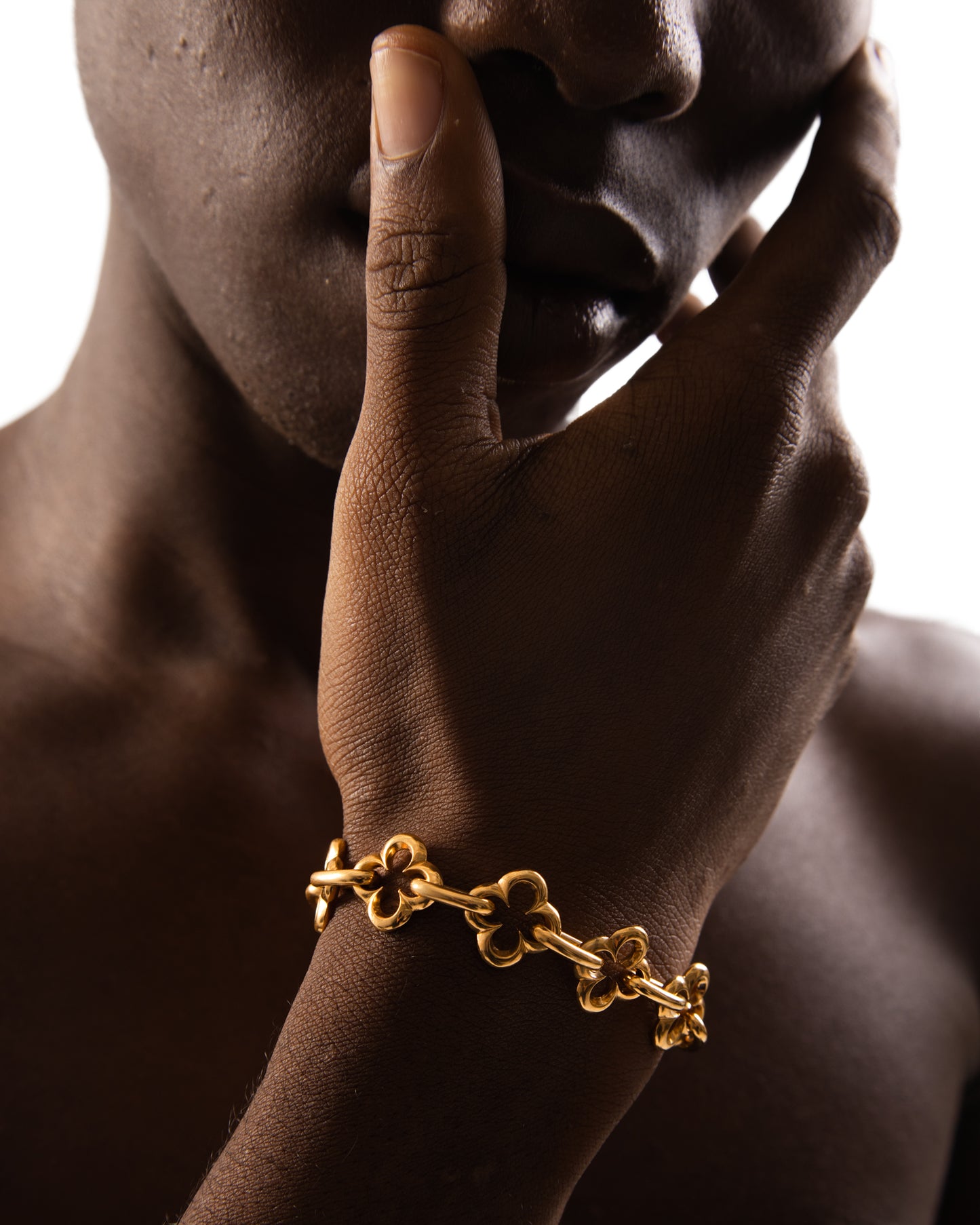 LA FLEUR GOLD PLATED BRACALET